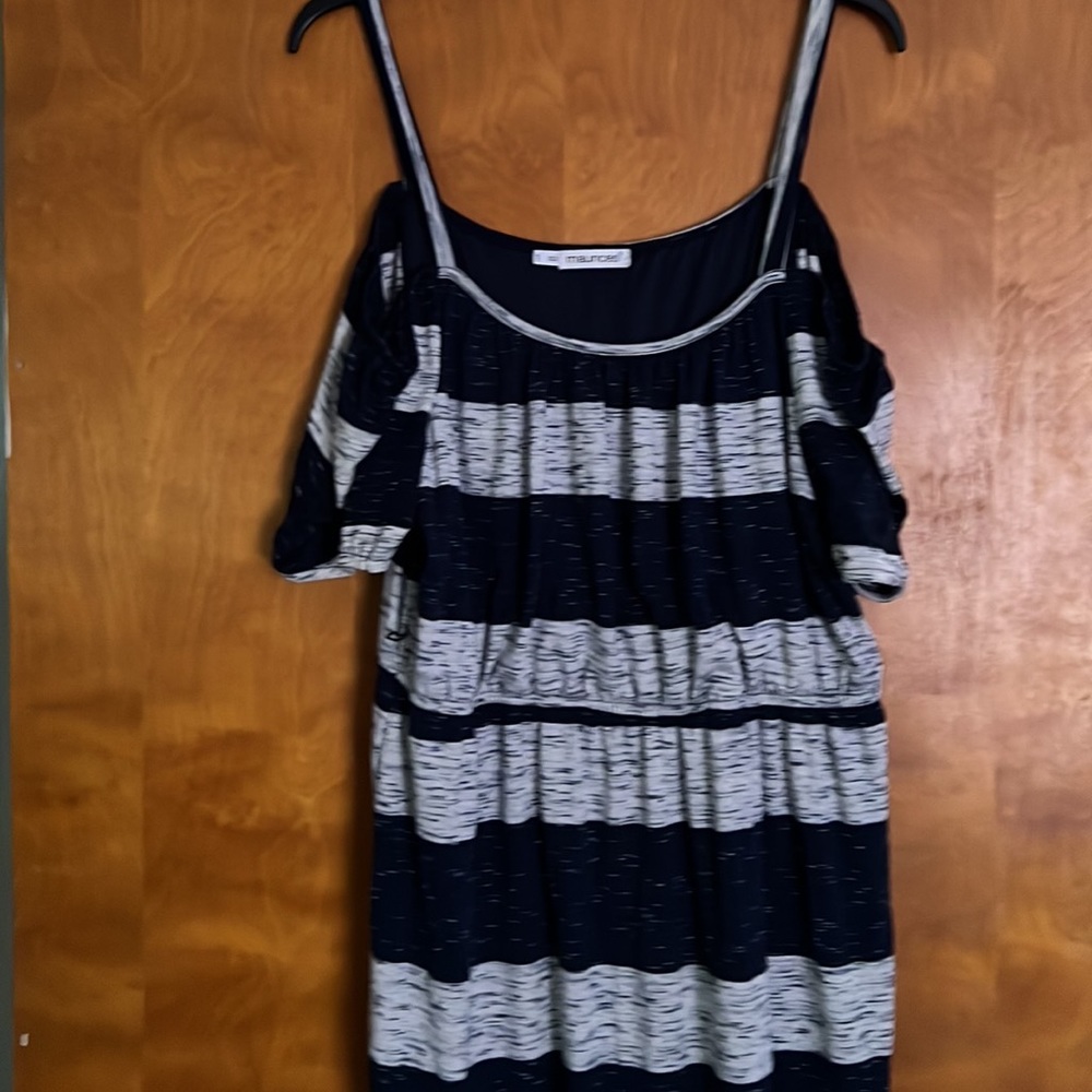 Cold shoulder dress